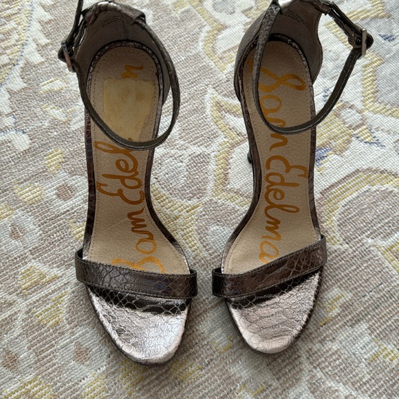 Sam Edelman Women's Eleanor Pewter Boa Print Pump Size 7 - Picture 4 of 10